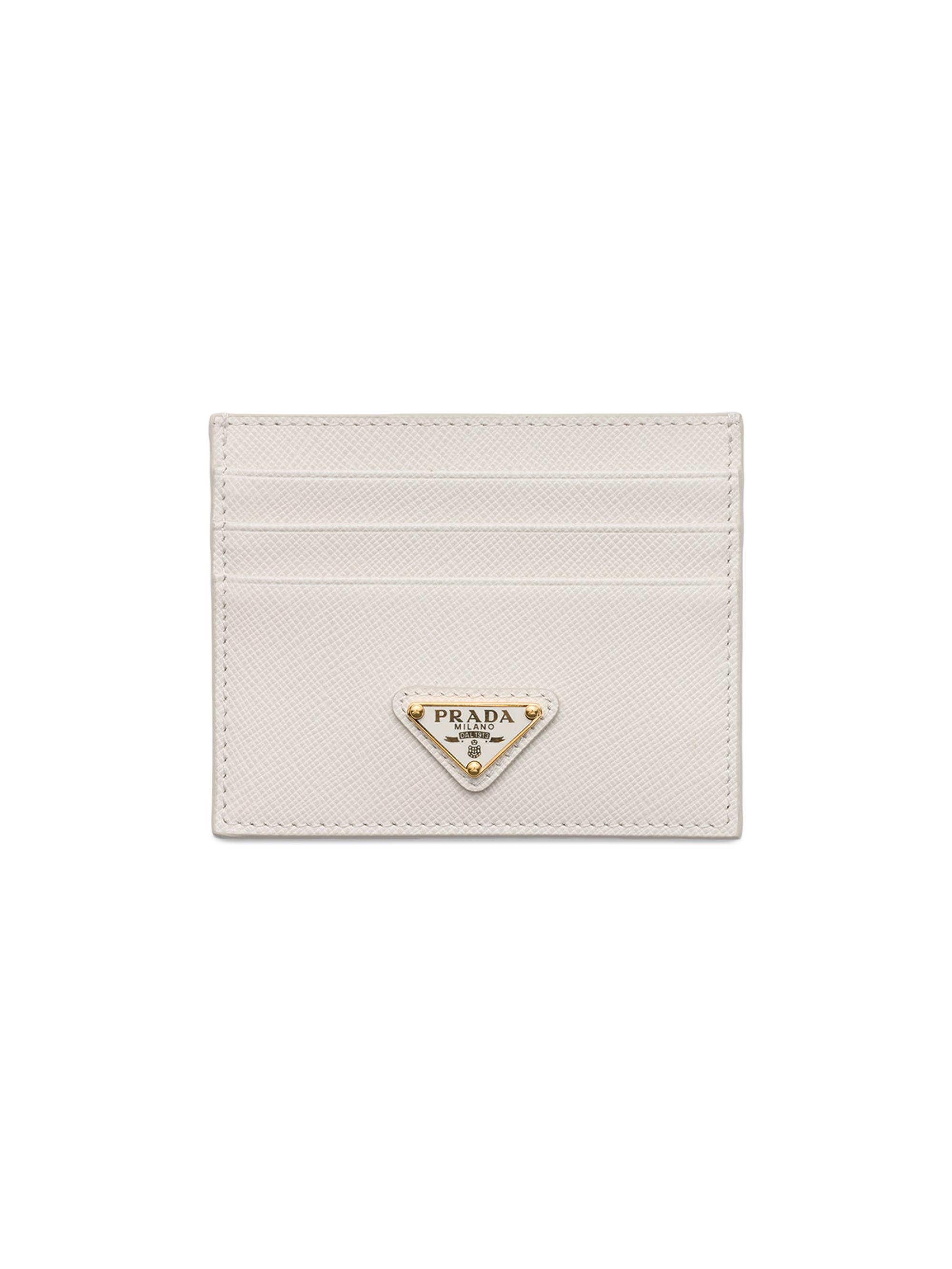 Prada Women's Saffiano Leather Card Holder -