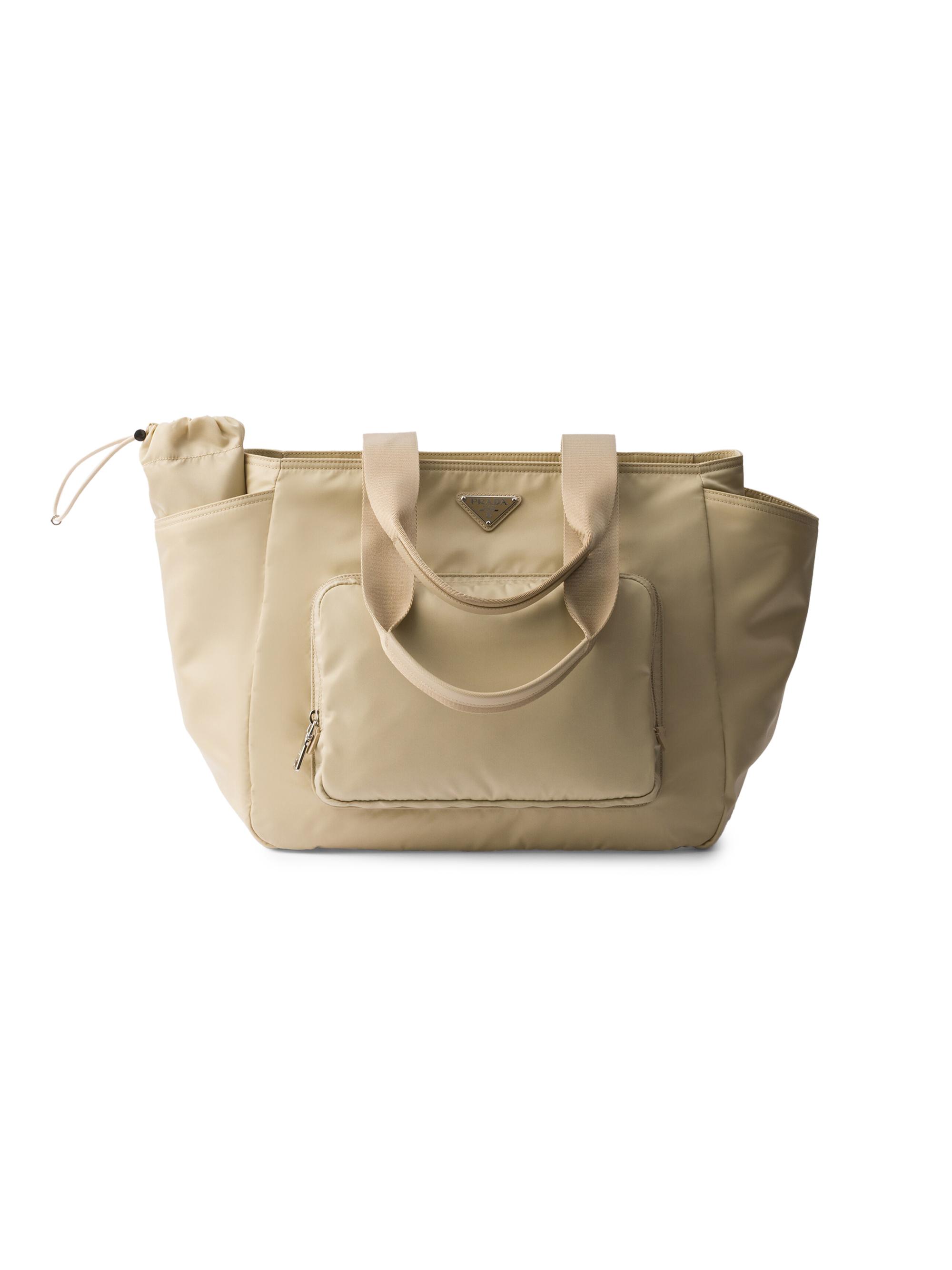 Chloé Logo Cotton & Leather Changing Bag | Saks Fifth Avenue