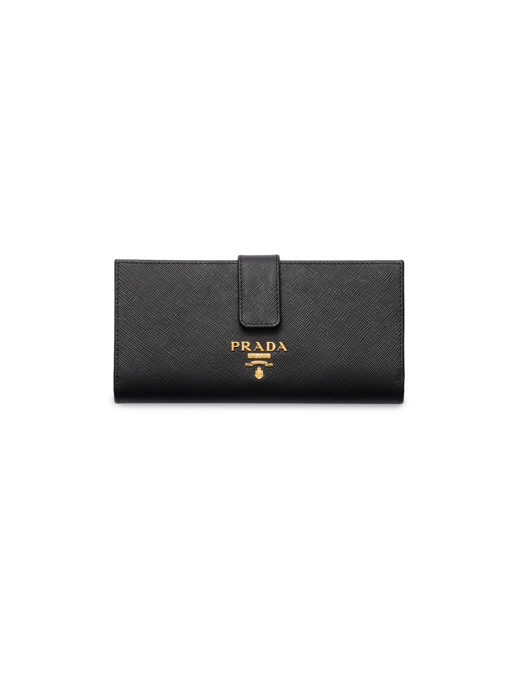 Prada Small Saffiano Leather Wallet | Saks Fifth Avenue