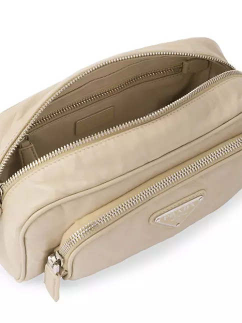 Prada Small Antique Leather Top-Handle Bag