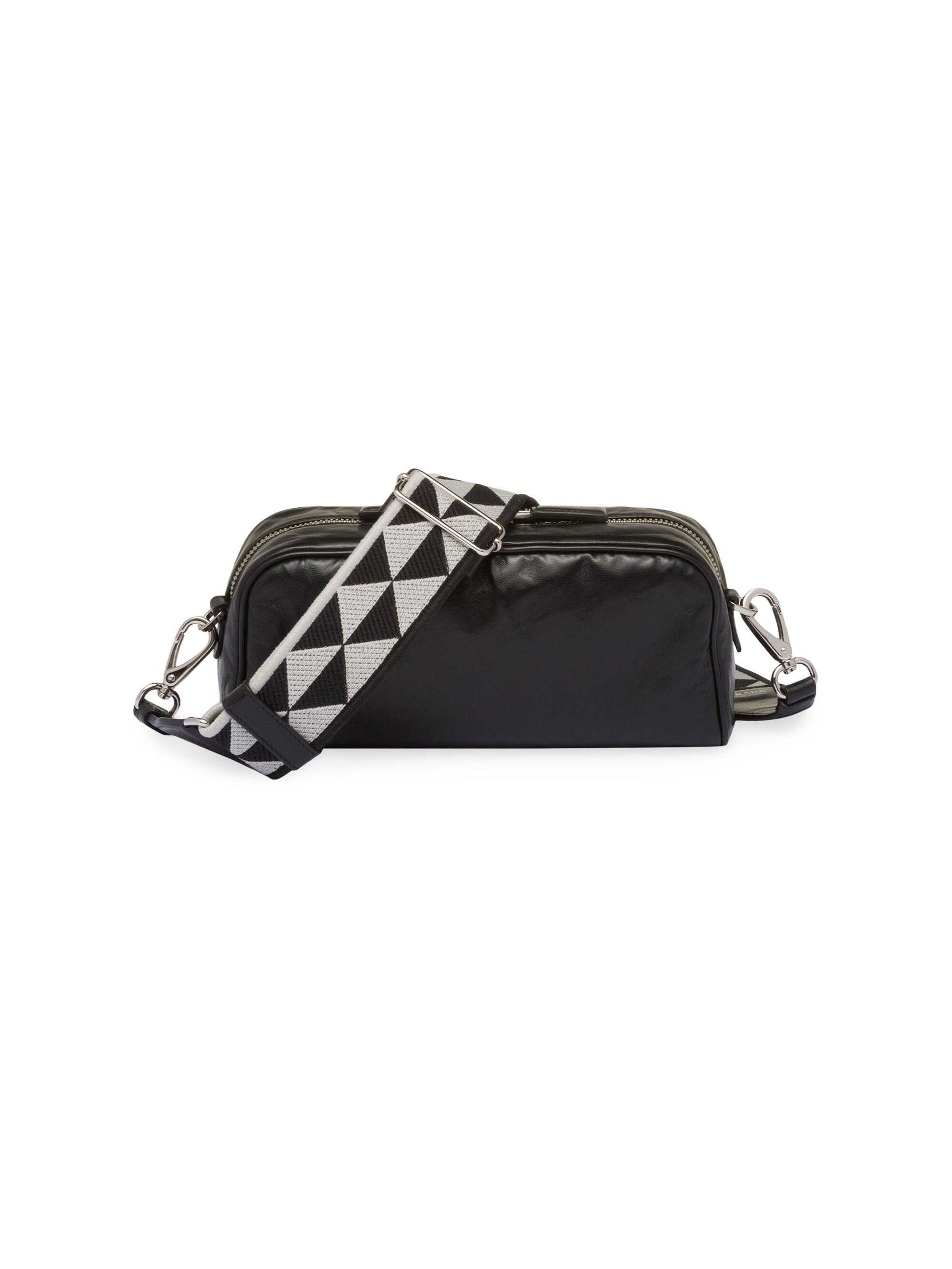 Prada Nappa Antique Leather Multi-Pocket Shoulder Bag | Saks Fifth