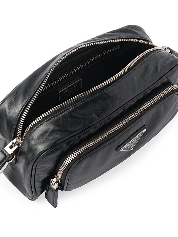 Shop Prada Nappa Antique Leather Multi-Pocket Shoulder Bag Shop Prada Nappa Antique Leather Multi-Pocket Shoulder Bag