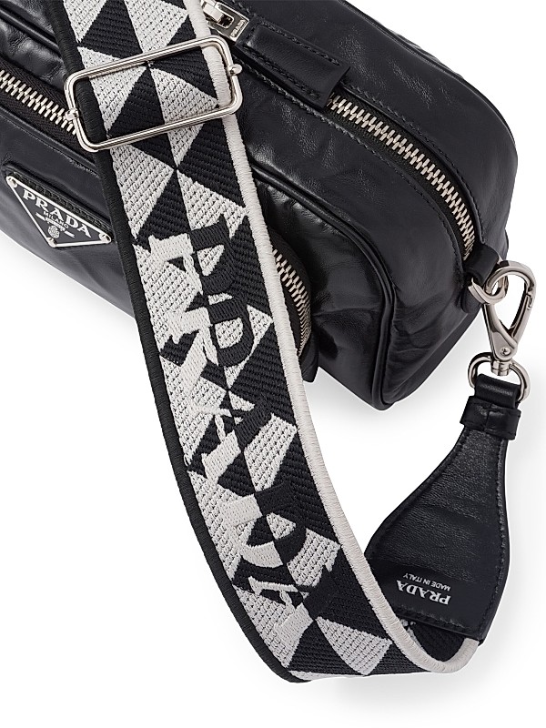 Shop Prada Nappa Antique Leather Multi-Pocket Shoulder Bag Shop Prada Nappa Antique Leather Multi-Pocket Shoulder Bag
