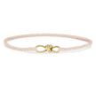 Andiamo Braided Leather Knot Belt