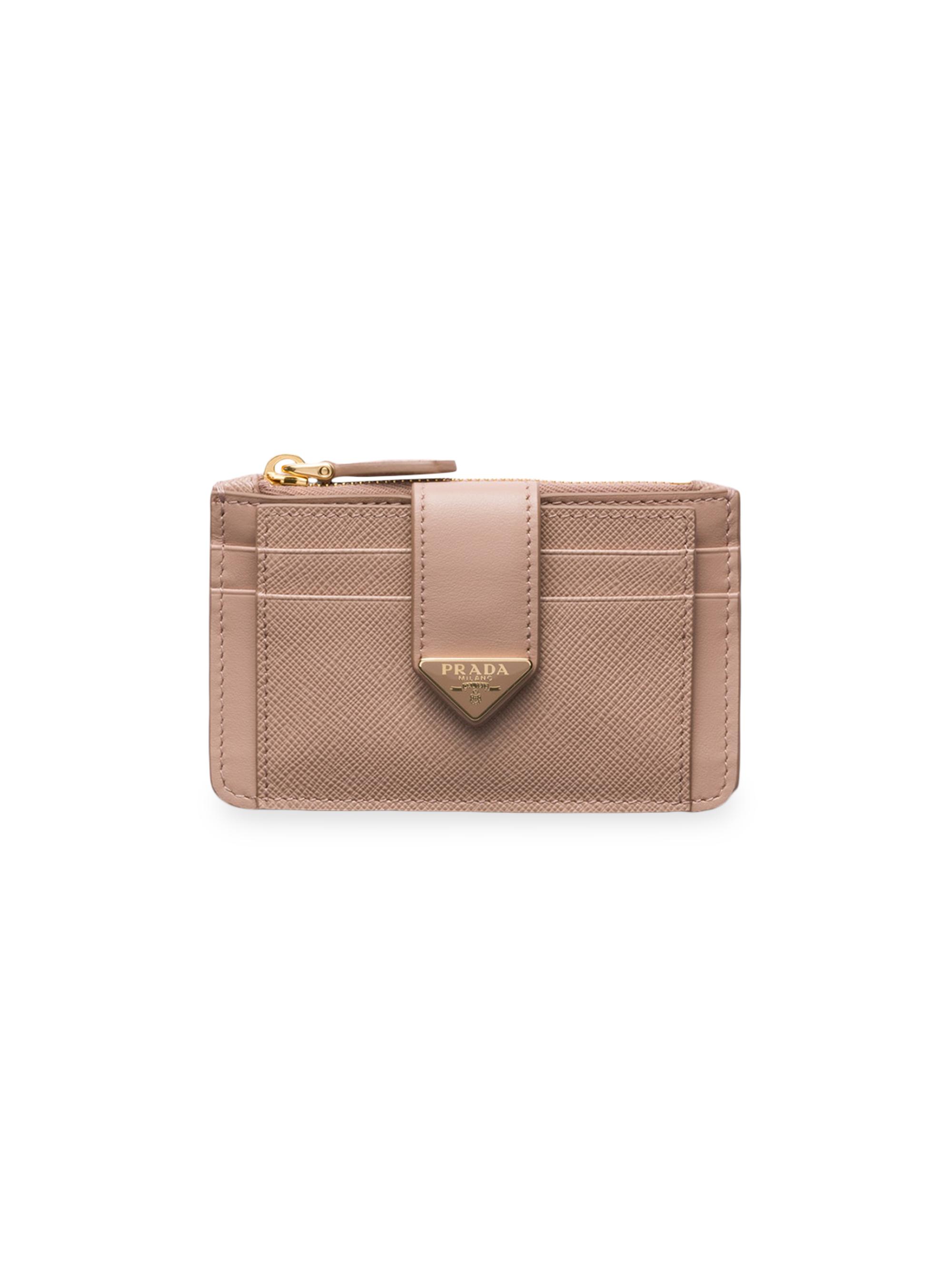 Chloé Marcie Leather Zip Card Holder | Saks Fifth Avenue