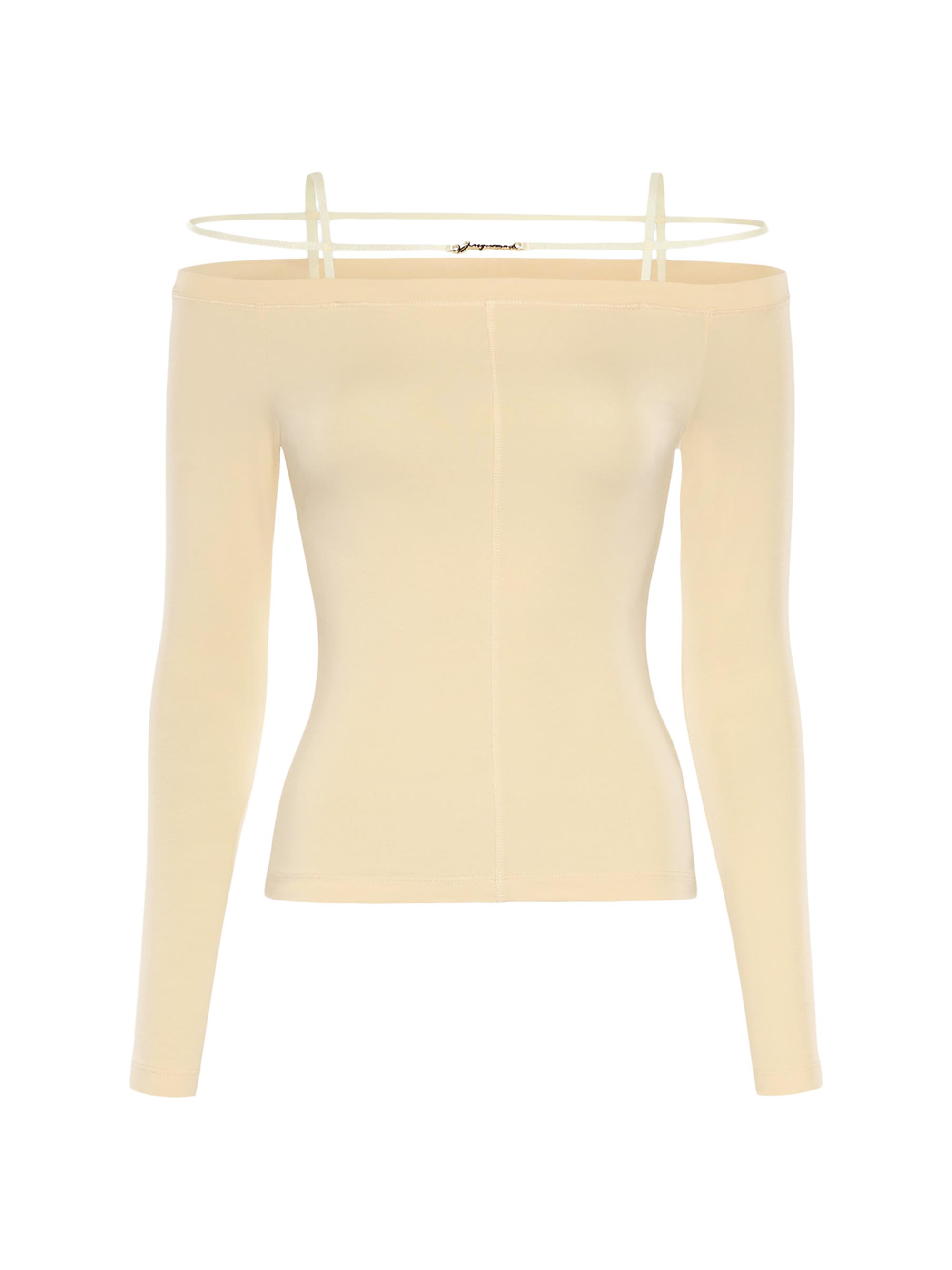 Jacquemus Women's Cotton-Blend Le T-Shirt Sierra - Black