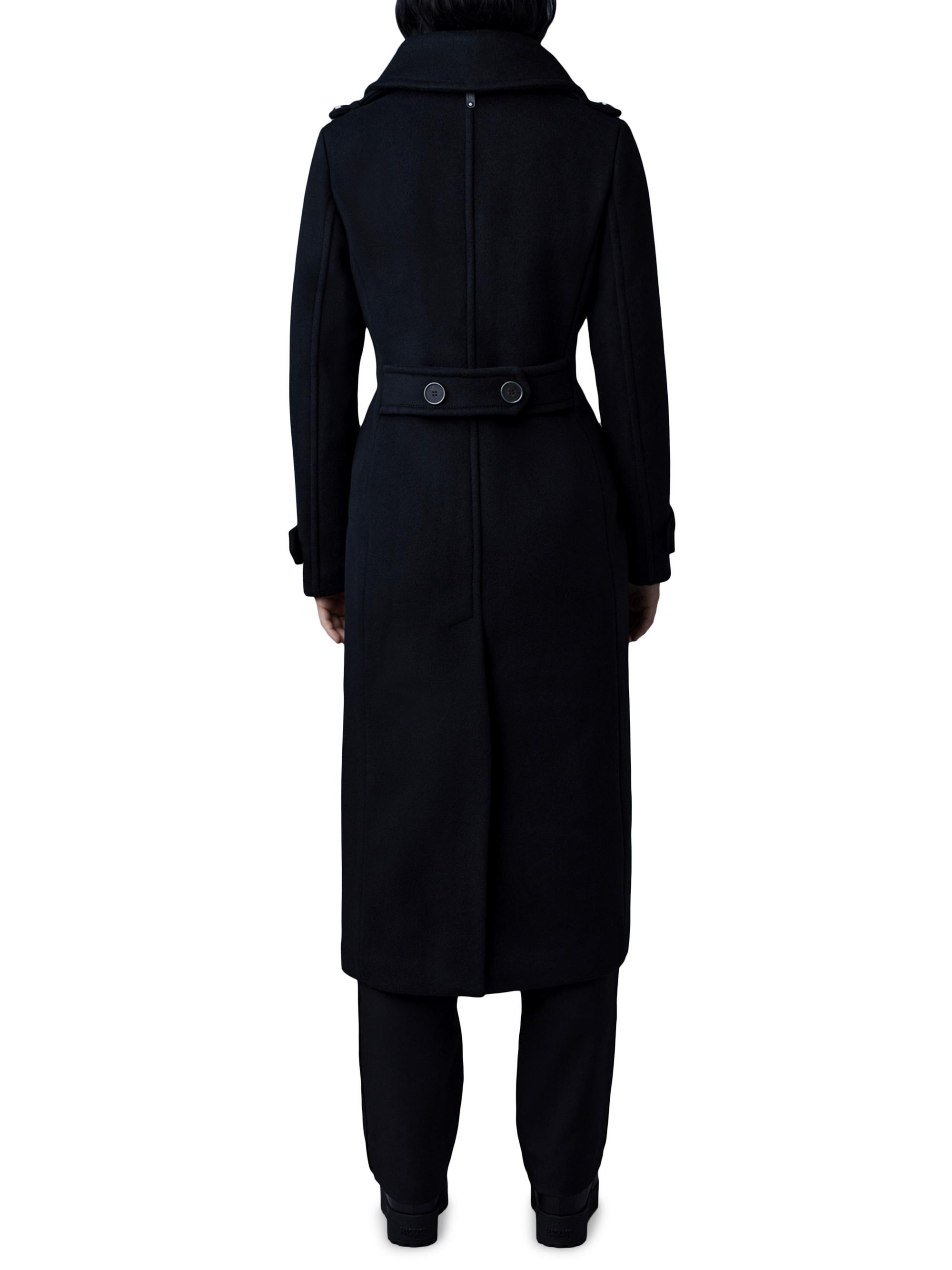 Mackage Elodie-Z Wool Peacoat | Saks Fifth Avenue