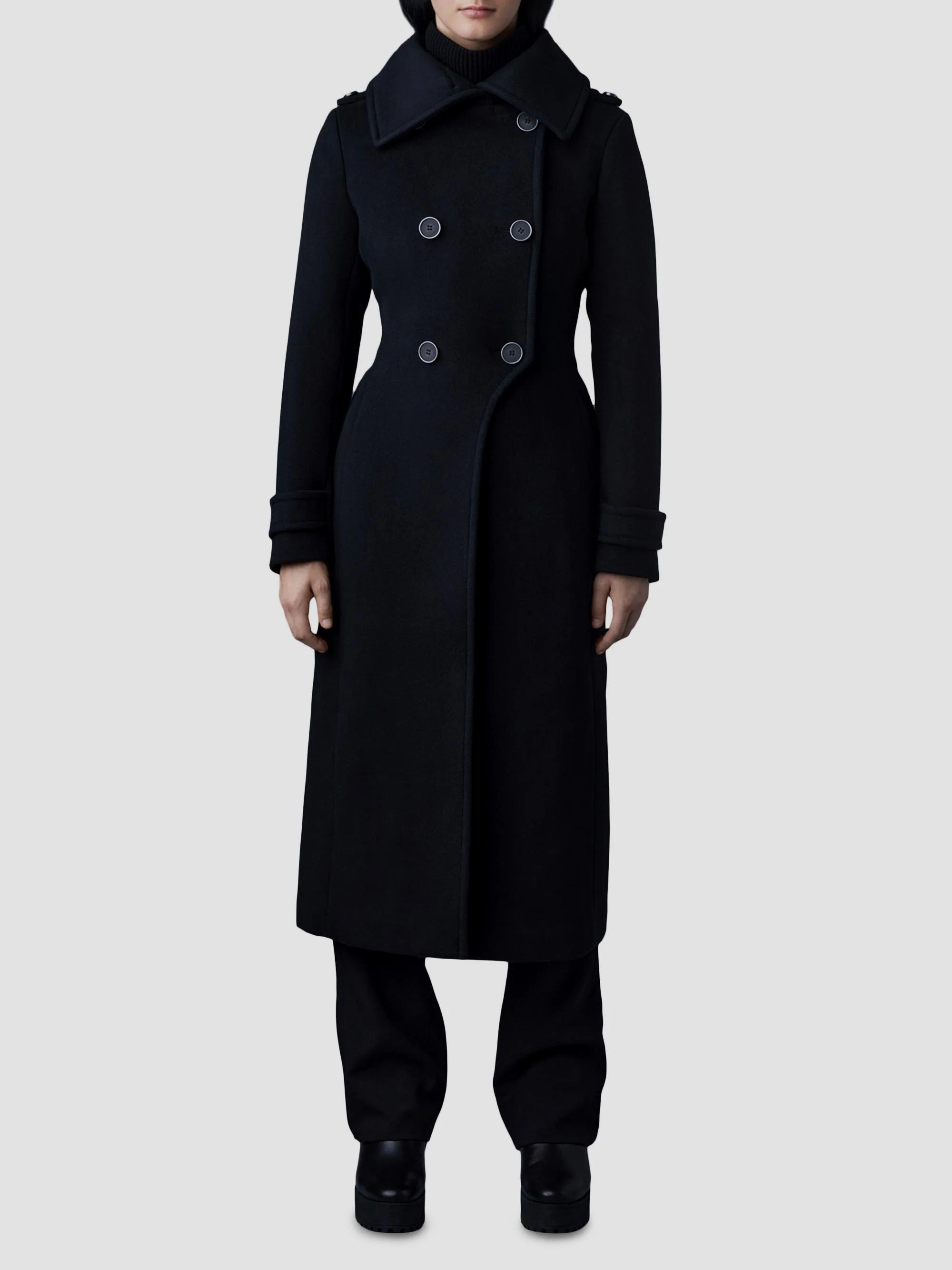 Mackage Elodie-Z Wool Peacoat | Saks Fifth Avenue