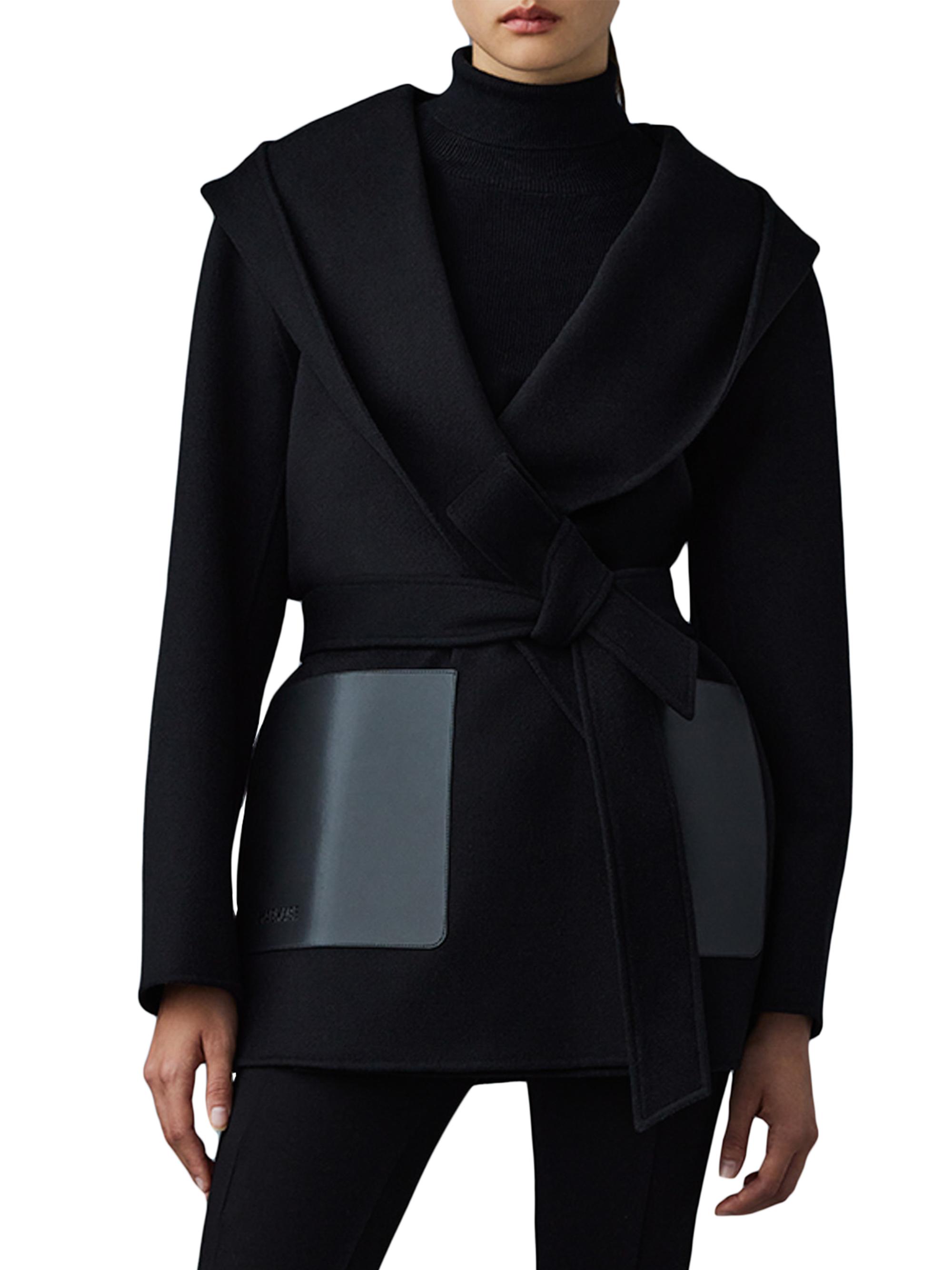 定価13.5万 AKM ALPACA SHAGGY WRAP ROPEコートXL 定価13.5万 AKM ALPACA SHAGGY WRAP ROPEコートXL