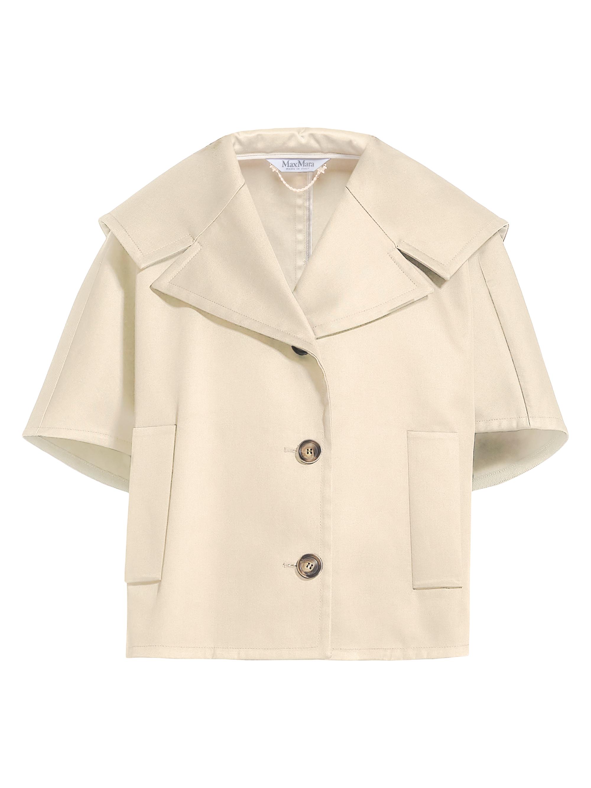 Max Mara Women's Cotton Gabardine Jacket - Sand