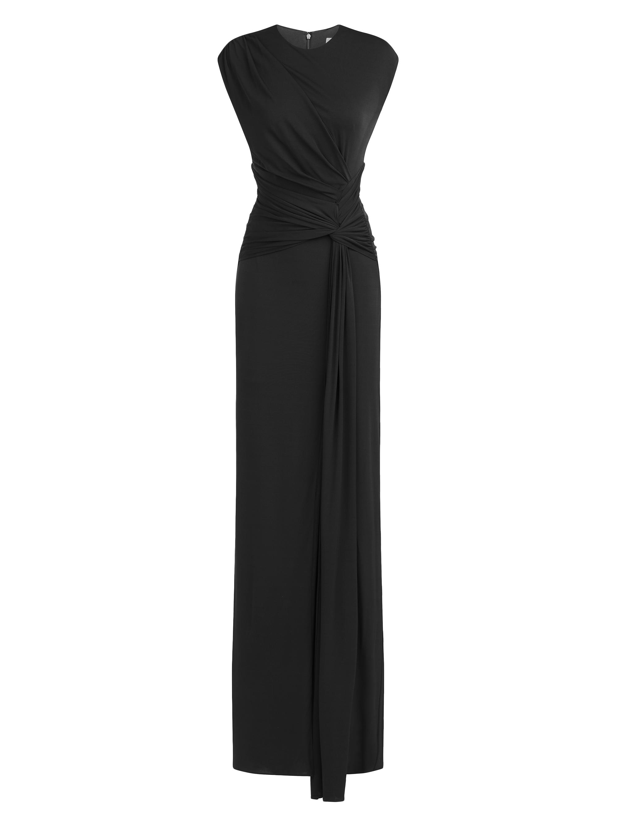 Chiara Boni La Petite Robe Lalia V-Neck Column Gown | Saks Fifth