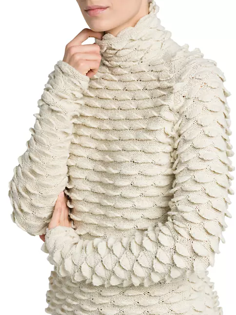 Le Lion | Sweater Vest White Dove Sparkle / L