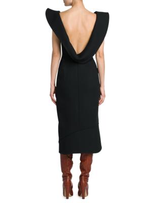 Katrine Vanisè Wool Blend Midi Dress