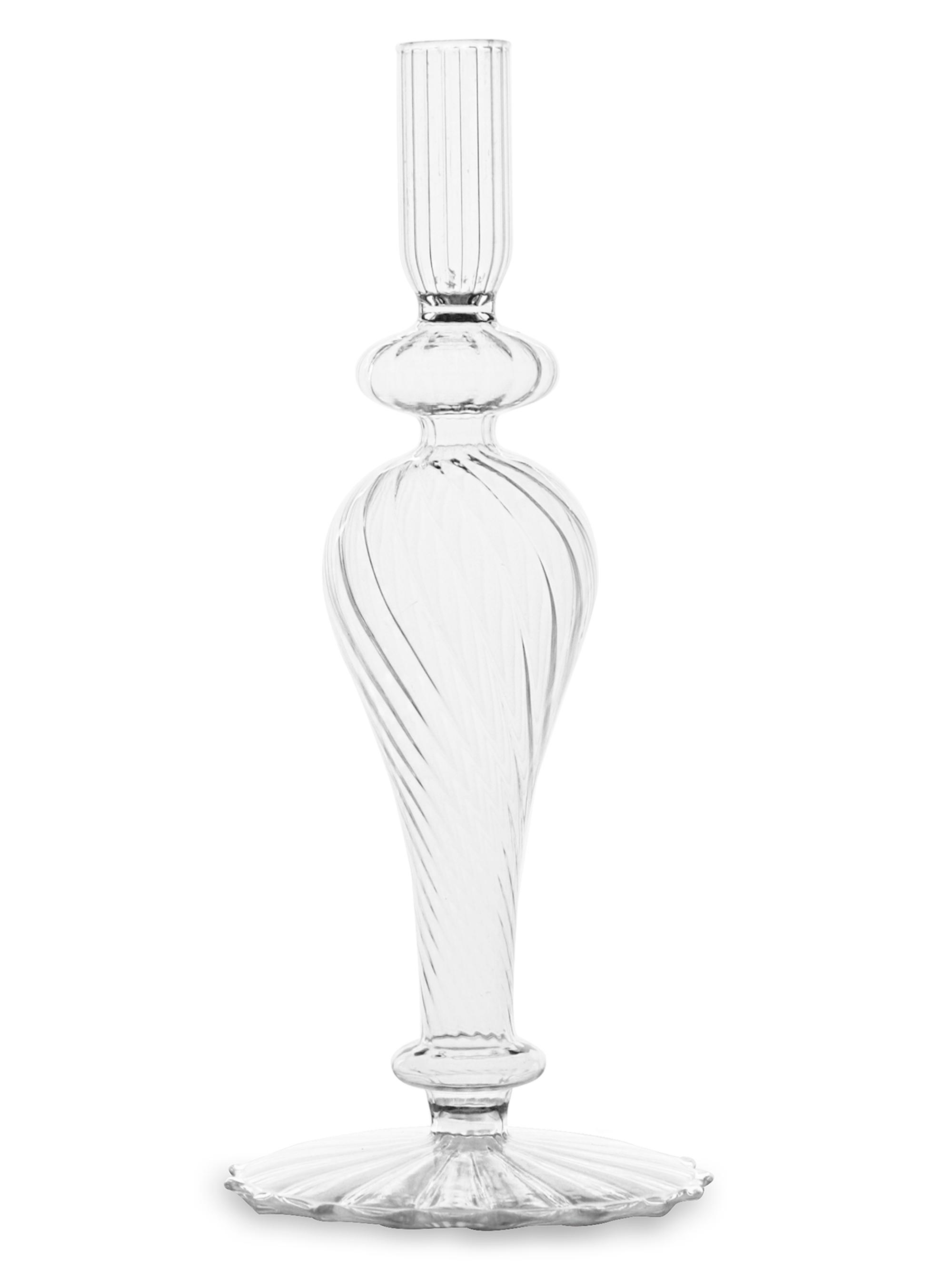 Beatriz Ball Cambridge Daphne 2-Piece Candlestick Holder Set - Silver