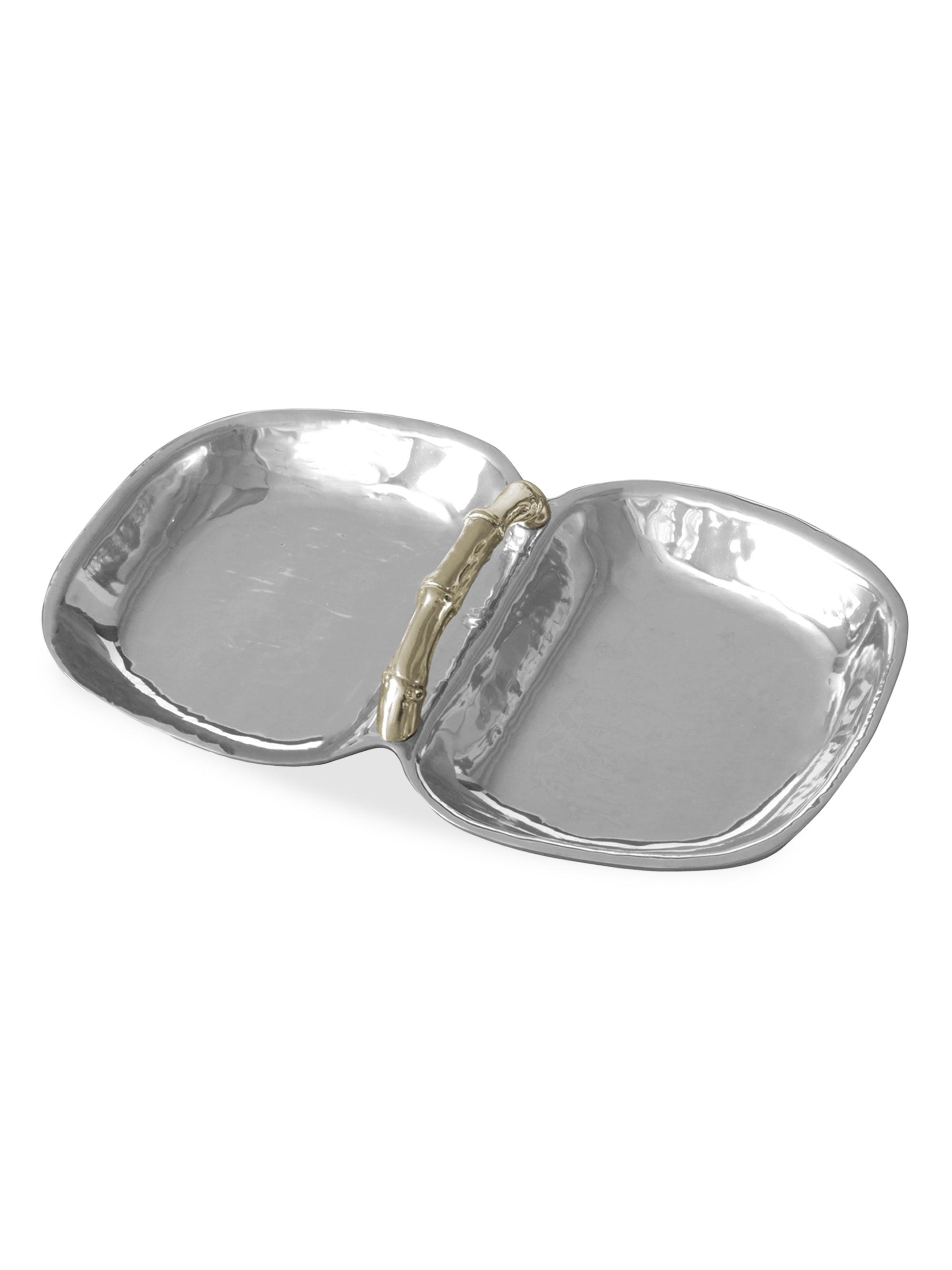 Beatriz Ball Garden Bamboo Double Dip Dish