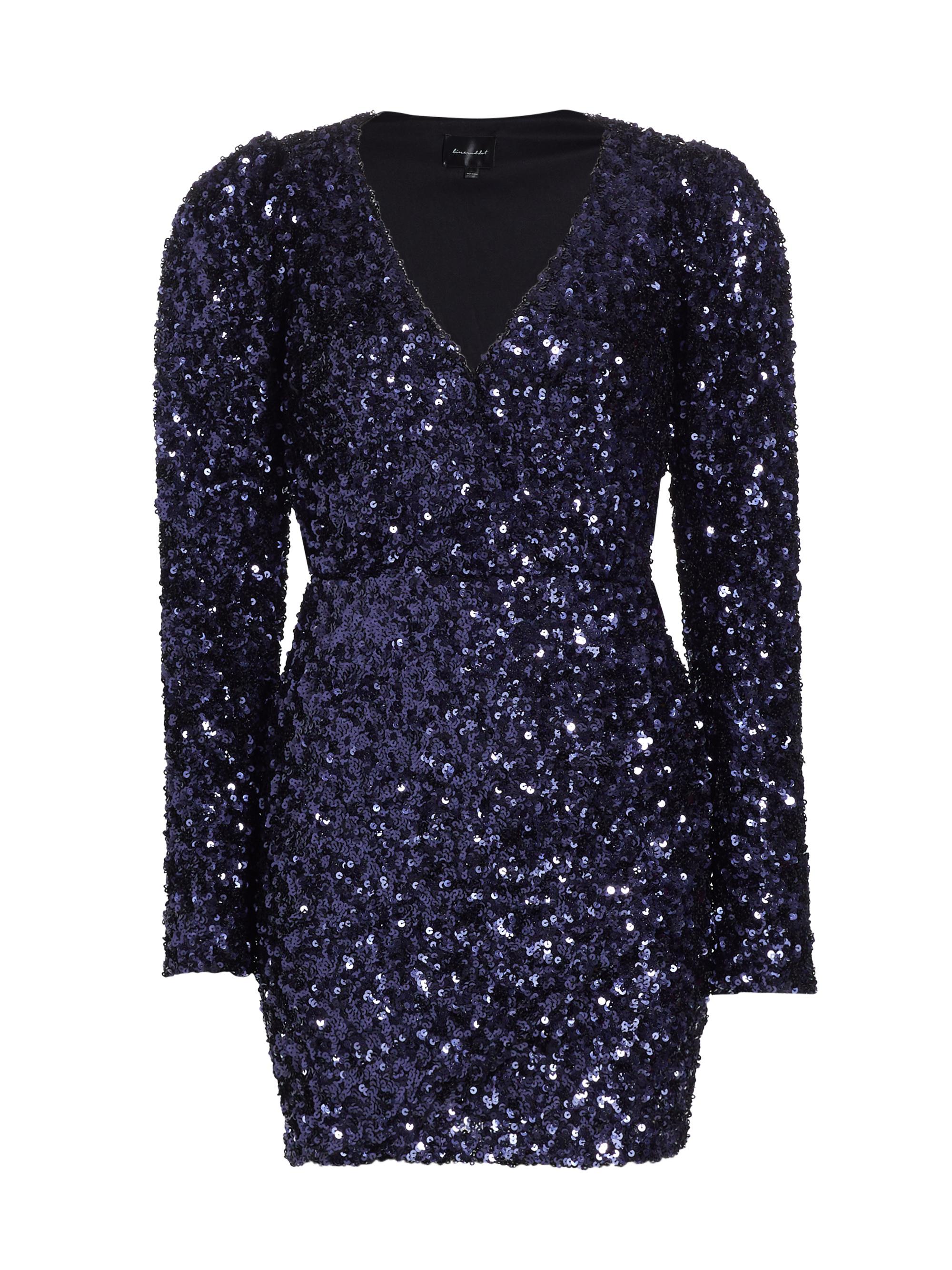 Line & Dot Women's Midnight Mini Dress - Dark Navy