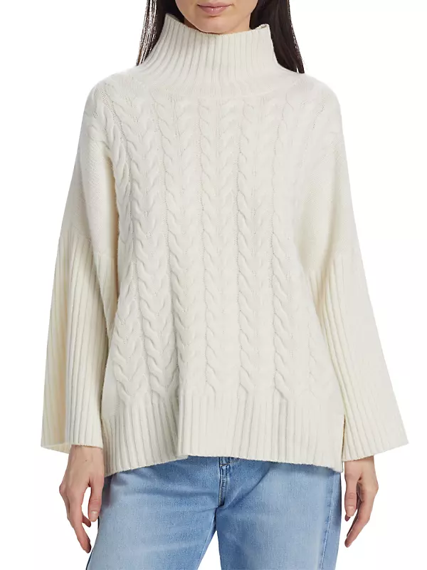 Max Mara Women's Okra Cashmere Sweater - White - Size L