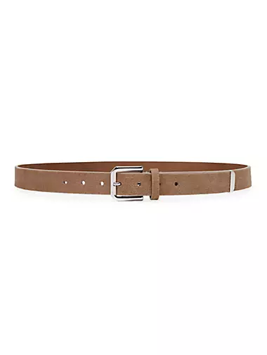 Brunello Cucinelli Leather Belt - Brown Belts, Accessories - BRU249105