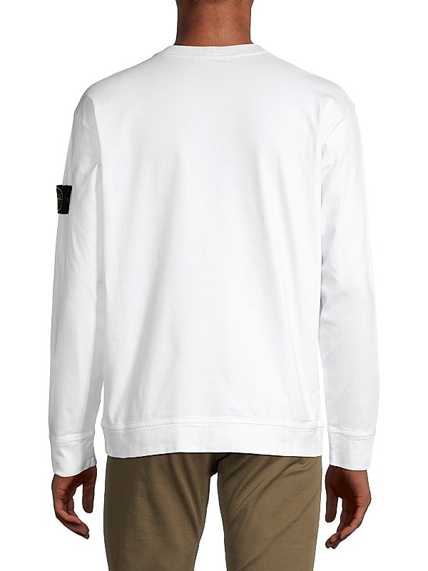 Shop Stone Island Core Heavy Long-Sleeve T-Shirt | Saks Shop Stone Island Core Heavy Long-Sleeve T-Shirt | Saks