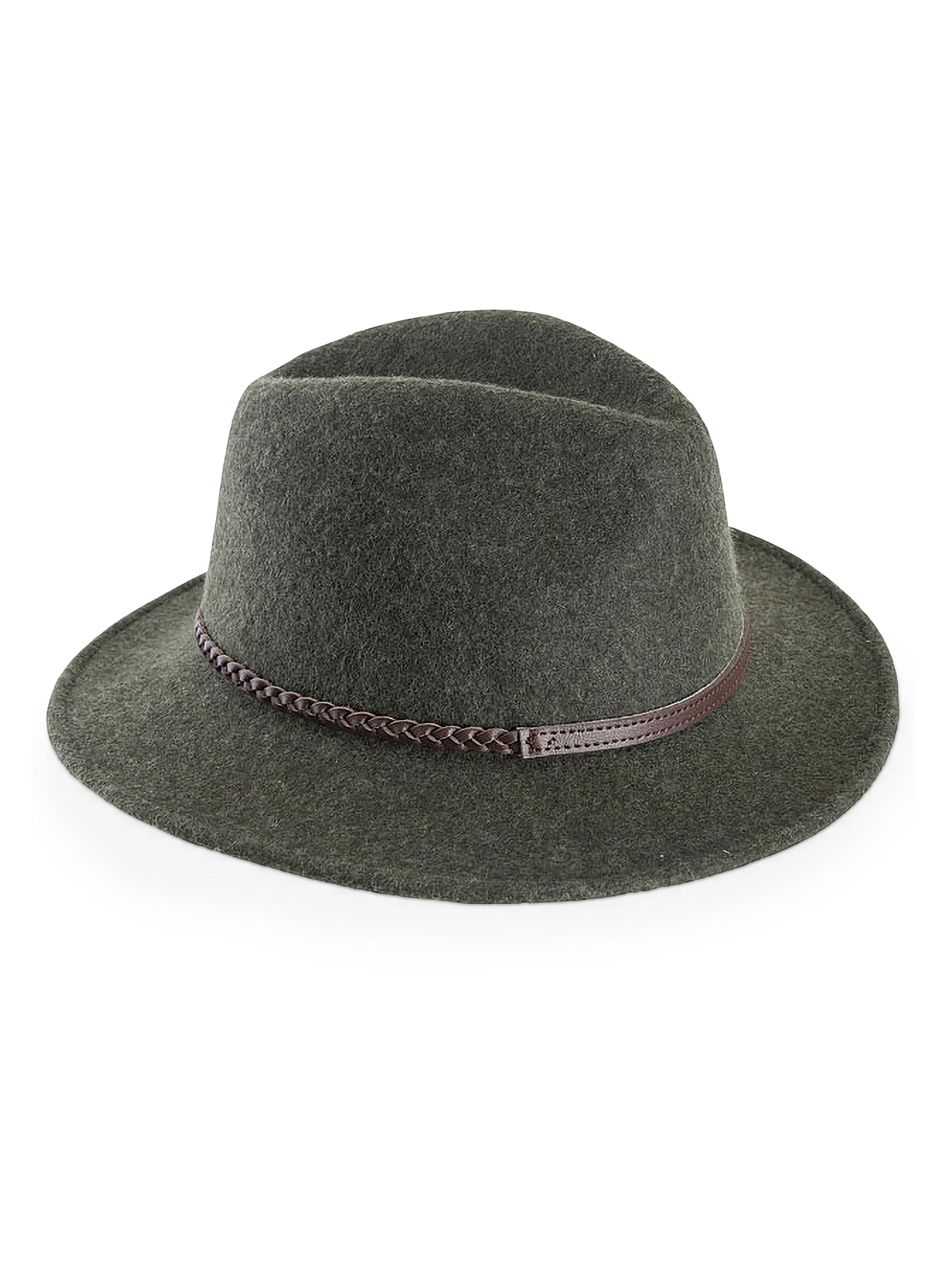 Barbour Women's Tack Felt Fedora - Olive Melange