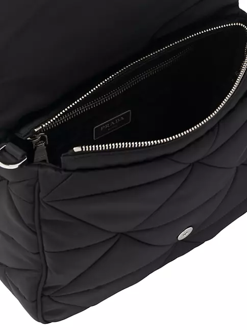 Prada Padded Re-Nylon Flap Small Shoulder Bag (SHF-m89dJB) – LuxeDH