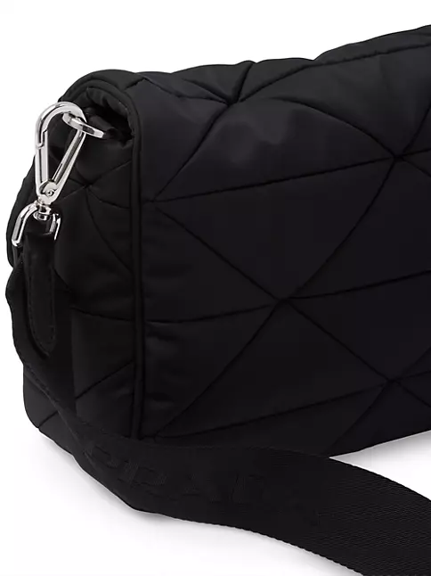 Shop Prada Padded Re-Nylon Shoulder Bag