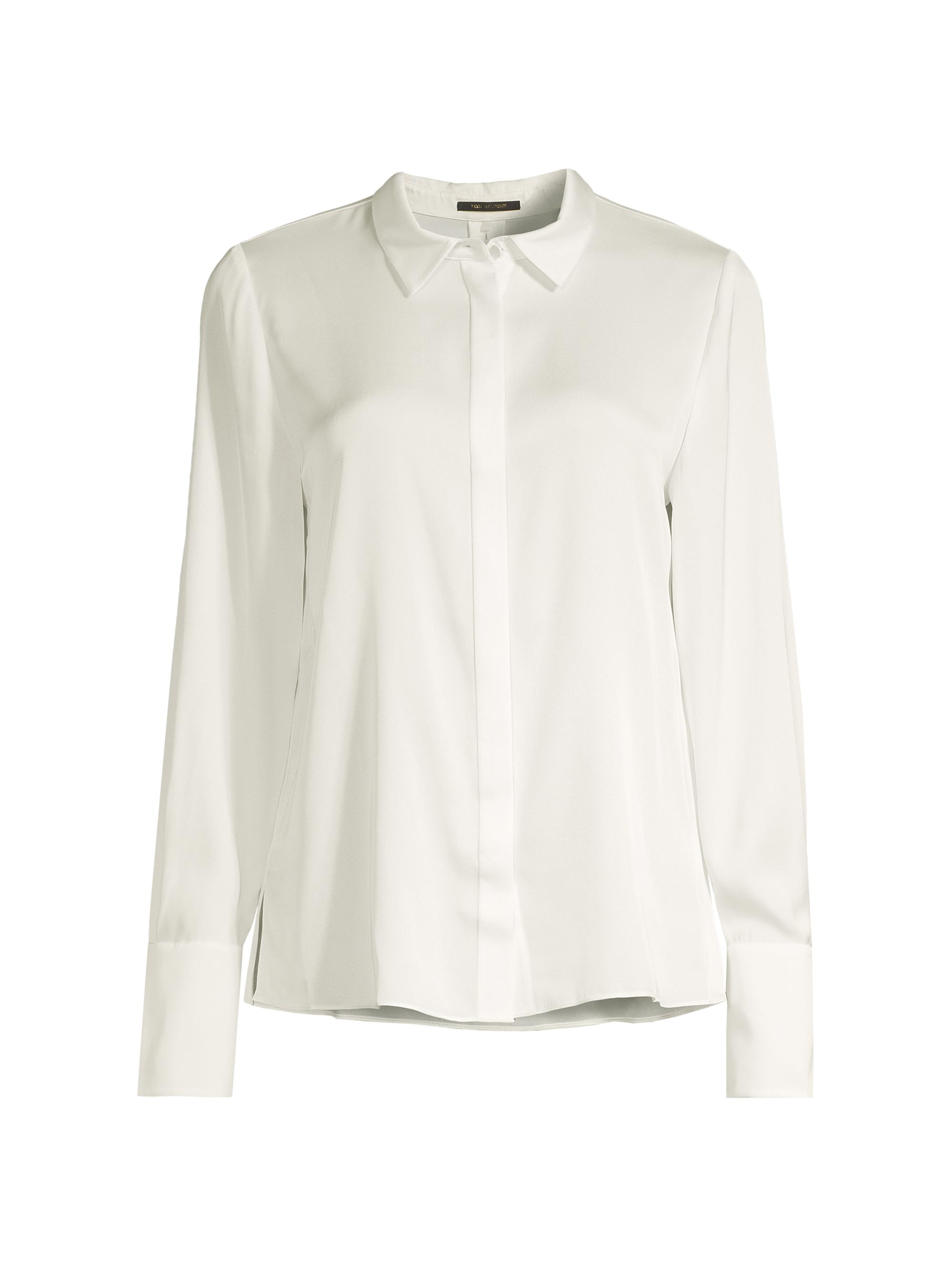 Kobi Halperin Women's Larissa Collared Silk-Blend Blouse -