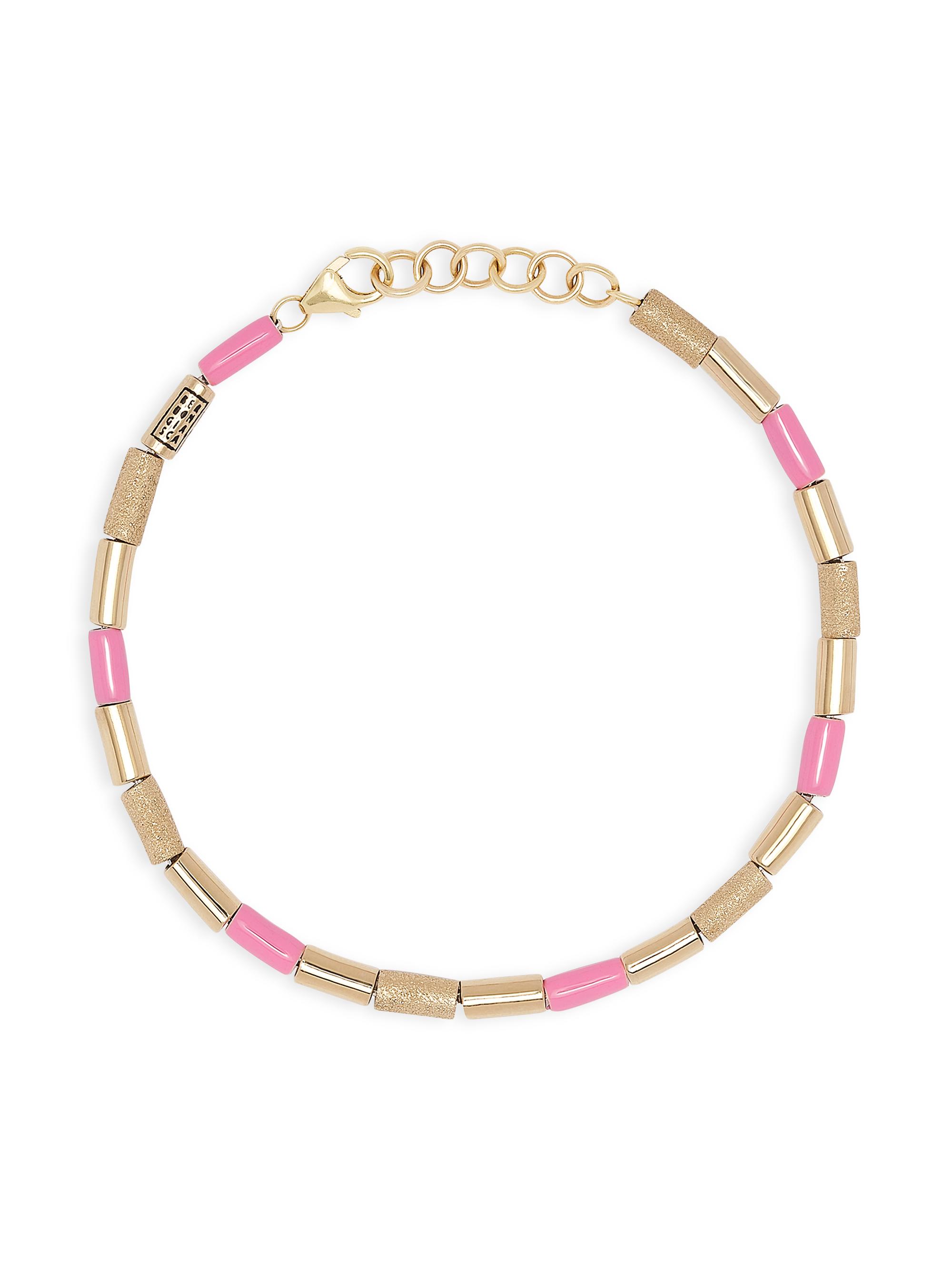 Bea Bongiasca Women's Goldtone & Enamel Beaded Bracelet - Yellow Gold