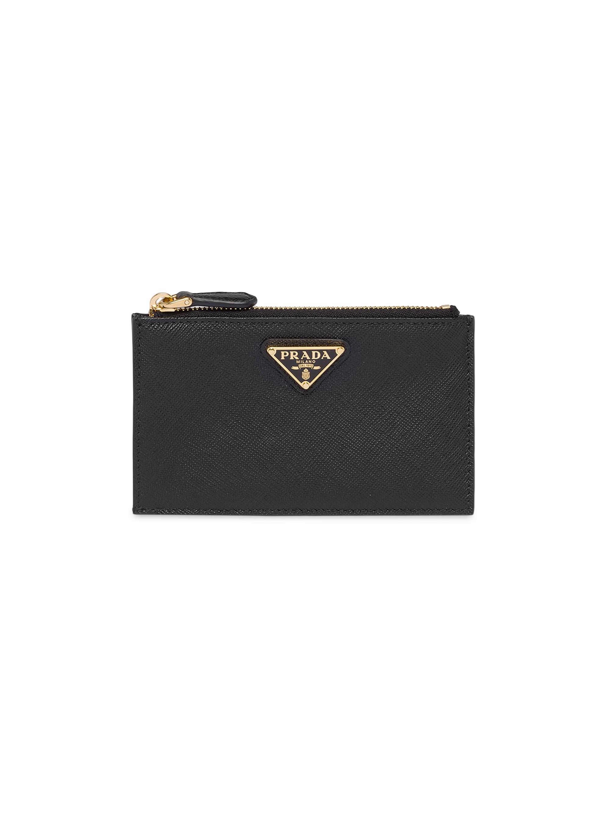 Prada Saffiano Keychain Card Case | Saks Fifth Avenue