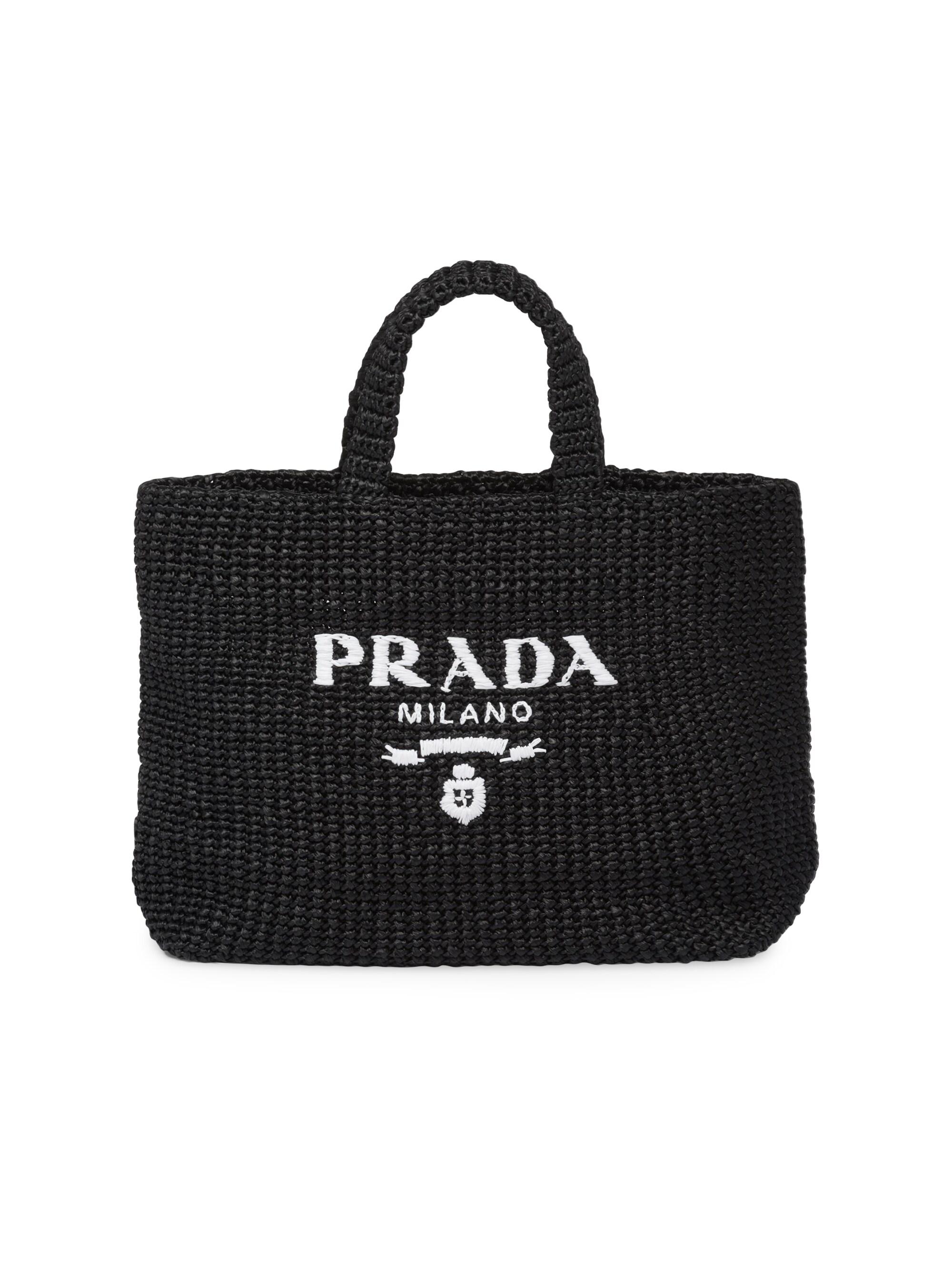 PRADA ラフィア バッグ Prada Raffia Tote Bag | Saks Fifth Avenue