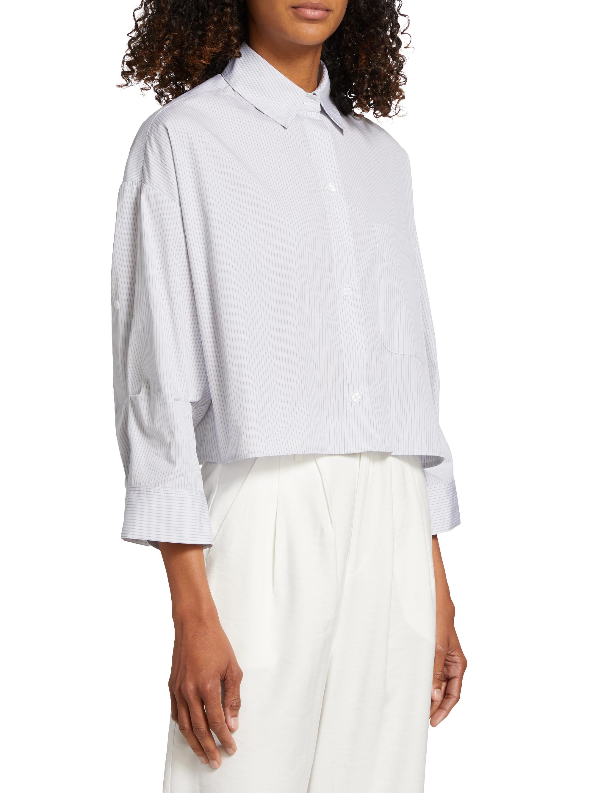 トップス butcherproducts WIDE STRIPED TEE MULTI Women Oversized Striped Shirt Black Color Block Short Sleeve