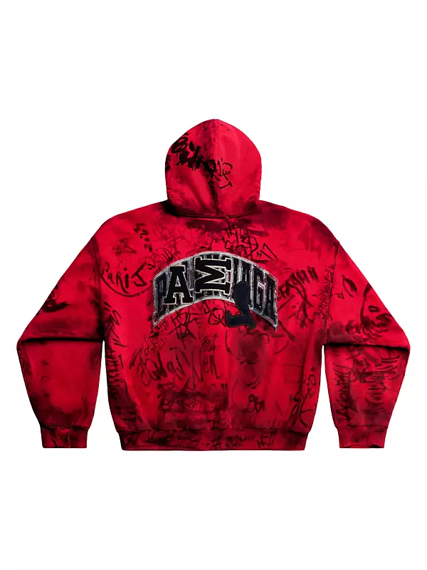 Shop Balenciaga Skater Zip-Up Hoodie Medium Fit | Saks Fifth Shop Balenciaga Skater Zip-Up Hoodie Medium Fit | Saks Fifth