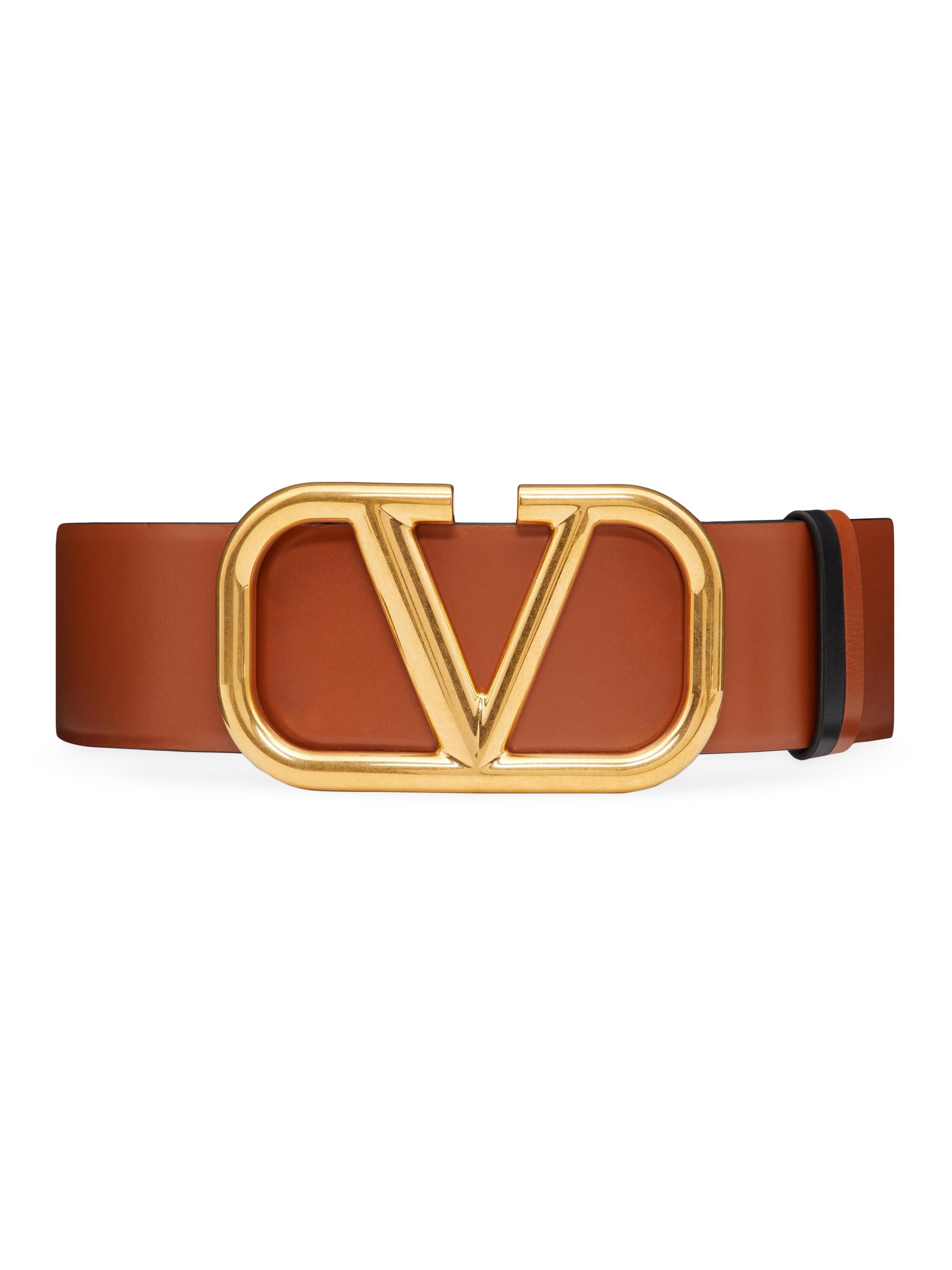 VALENTINO リバーシブルベルト Valentino Garavani Reversible VLogo Signature Belt in Glossy