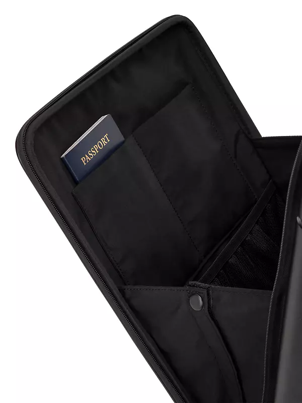 Hue Pocket Carry-On Hardshell Suitcase