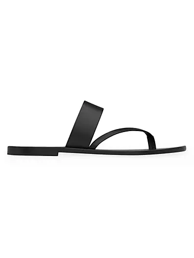 Milo Slides In Smooth Leather