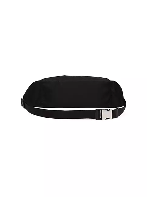 Prada Men's Re-Nylon and Saffiano Leather Belt Bag