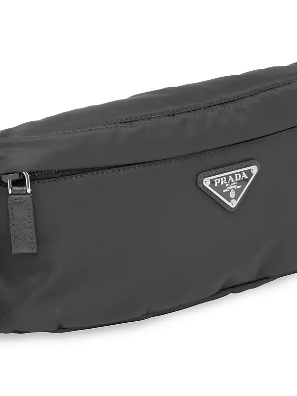 PRADA Nylon Plain Crossbody Bag Outlet Belt Bags