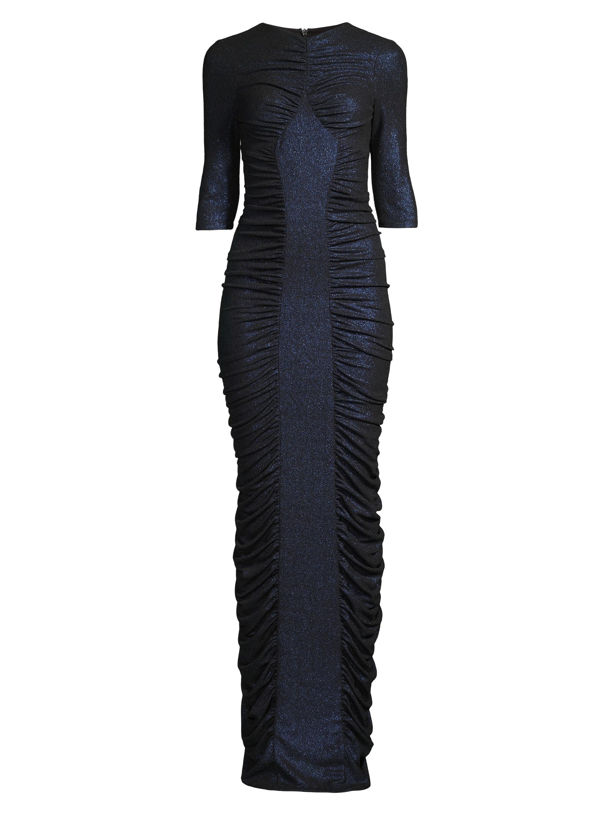 Black Halo Women's Mari Ruched Gown - Orion Dream