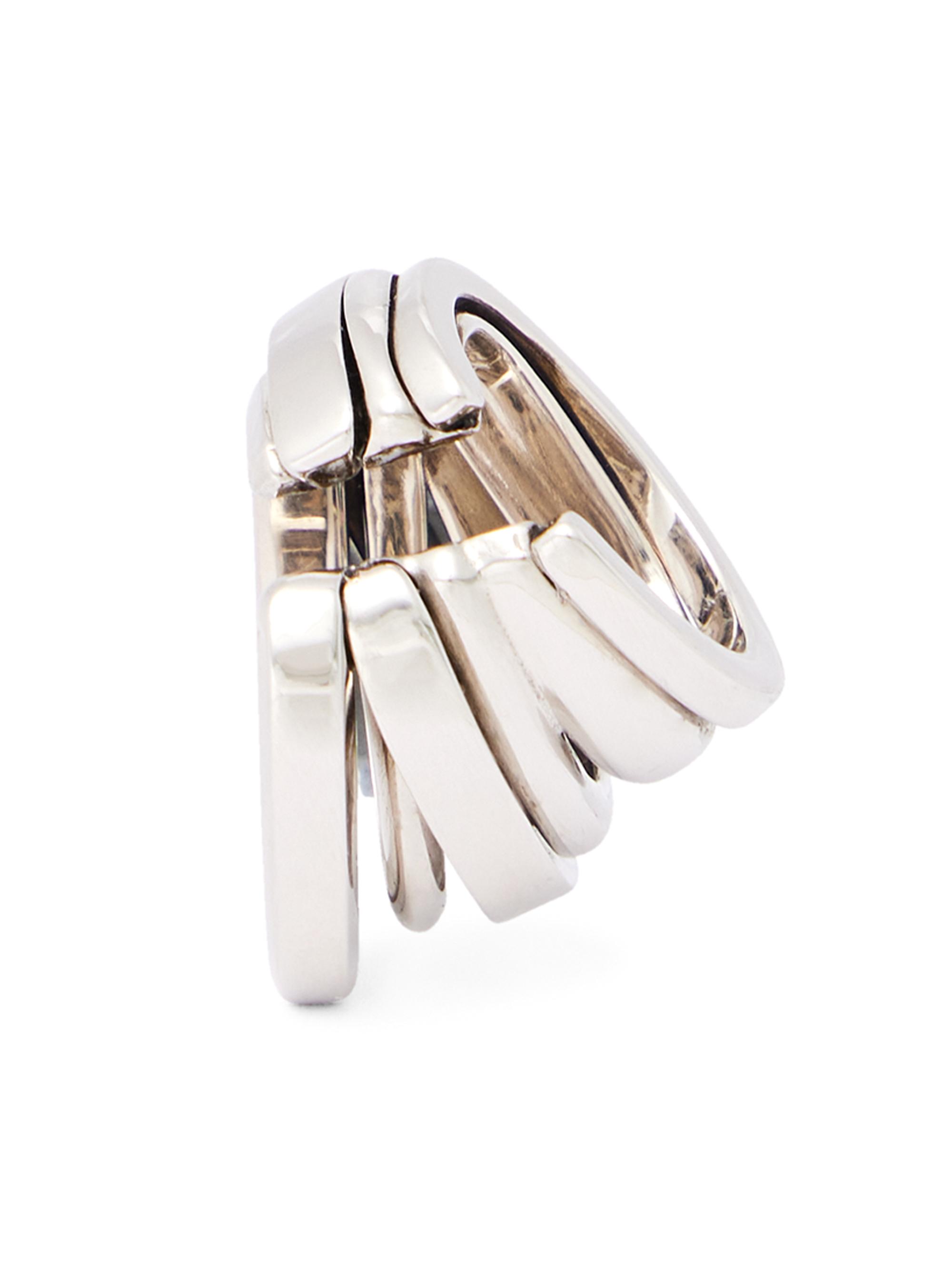 Shop Alexander McQueen Top Fine Accumulation Brass Ear Cuff | Saks 