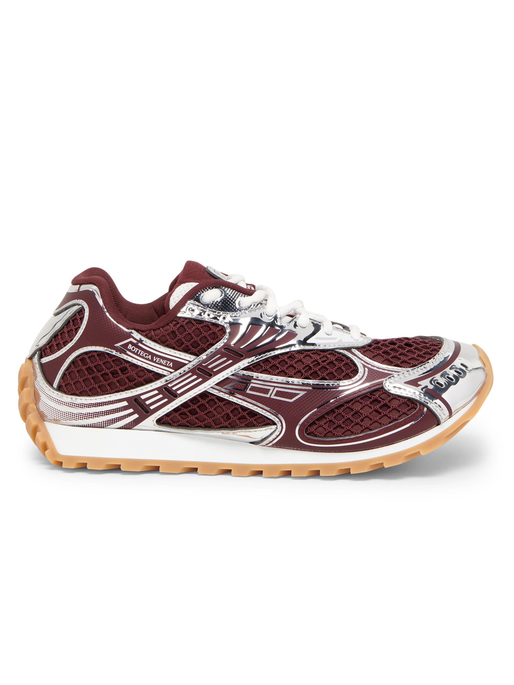 Bottega Veneta Women's Orbit Technical Mesh Sneakers - Barolo Silver | Thumbnail 6