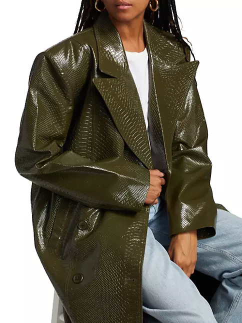 Zara Beez Men Stylish Long Sleeved Leather Jacket
