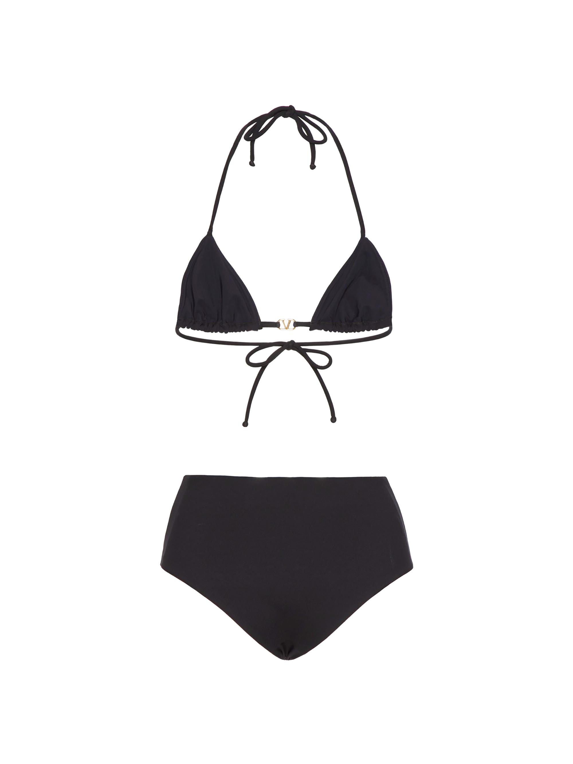 Valentino Garavani Women's Lycra Bikini - Black