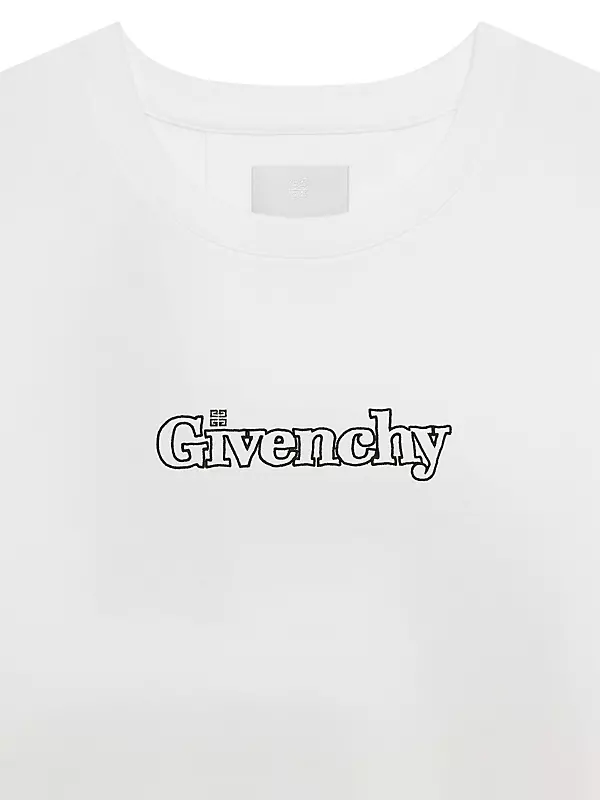 Shop Givenchy Contemporary Fit T-Shirt In Cotton | Saks Fifth Avenue