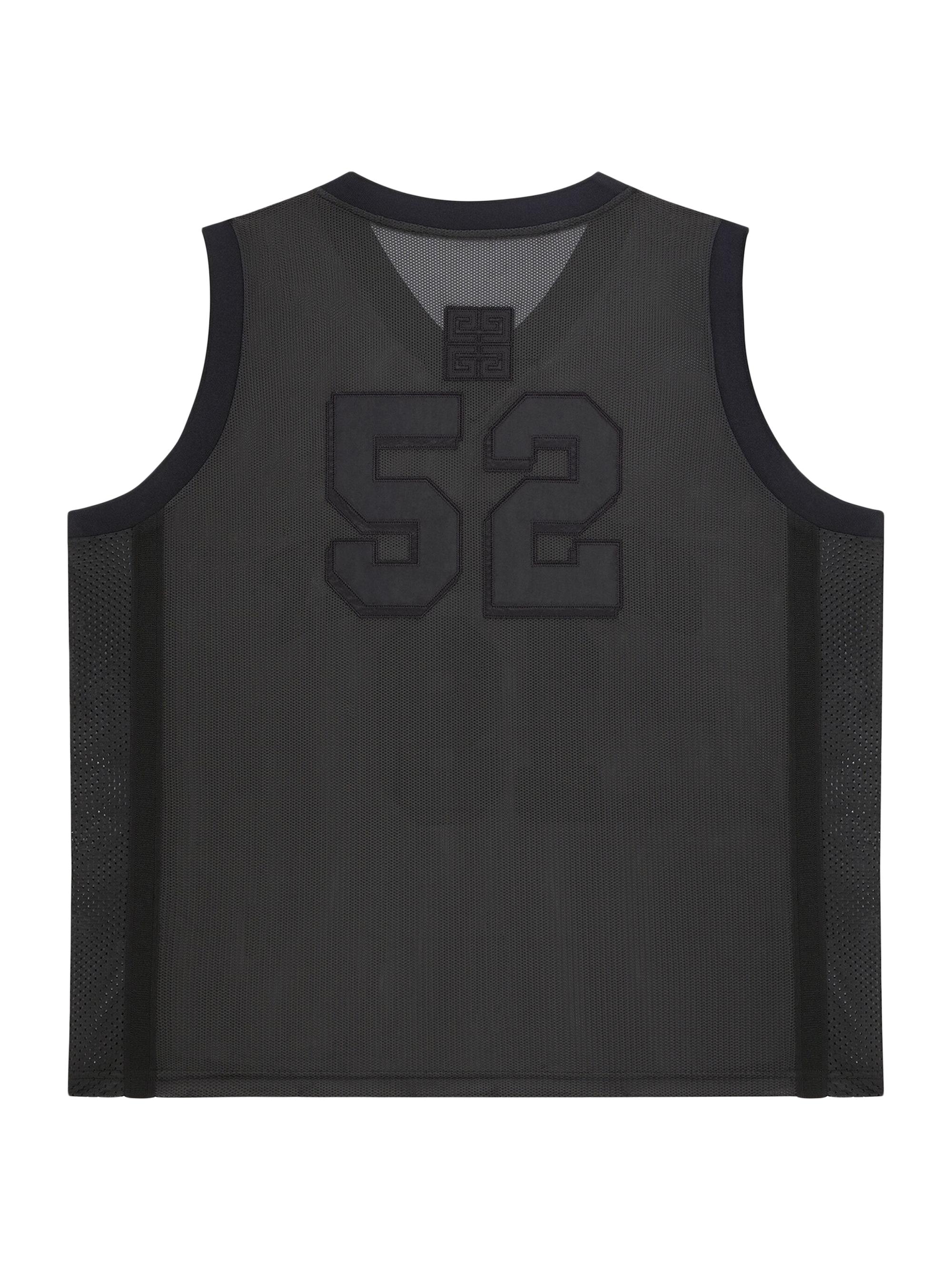Givenchy Basketball Top In Mesh With Logo | Saks Fifth Avenue