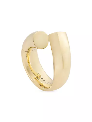 Oera Large 18K Yellow Gold Ring