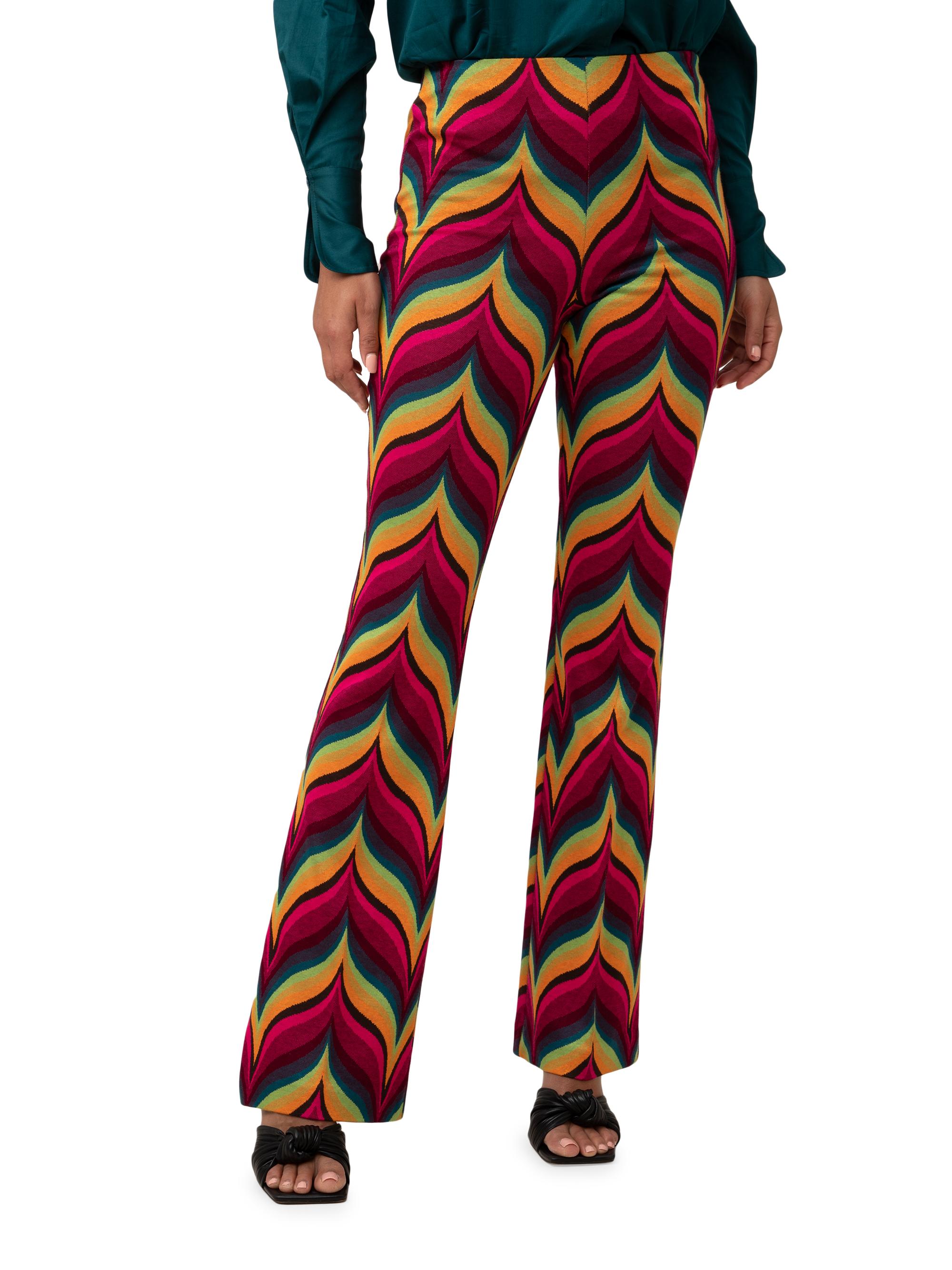 Trina Turk Women's Jacoba Chevron Jacquard Pants