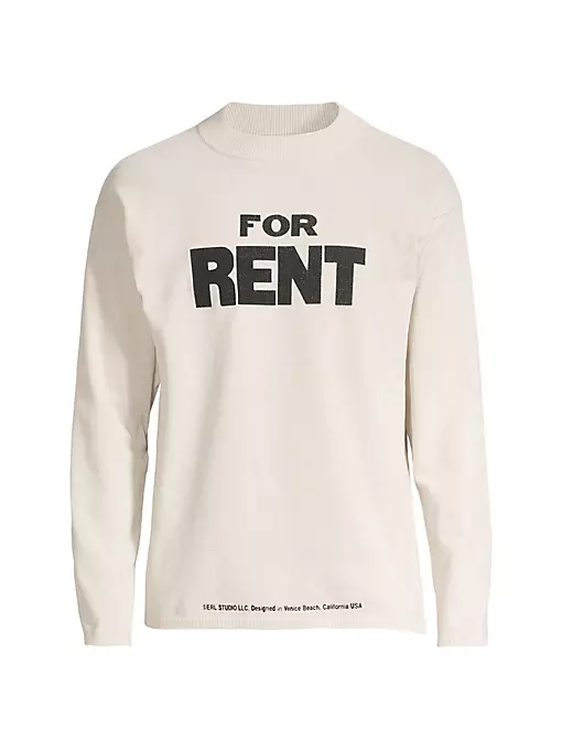 ERL - Unisex 'For Rent' Sweater