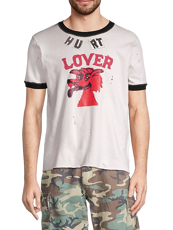 Shop ERL Hurt Lover T-Shirt | Saks Fifth Avenue Shop ERL Hurt Lover T-Shirt | Saks Fifth Avenue