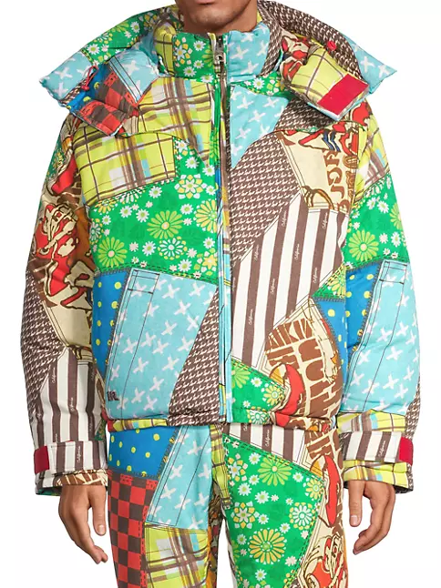 Louis Vuitton louis vuitton monogram patchwork denim hoodie 48 medium