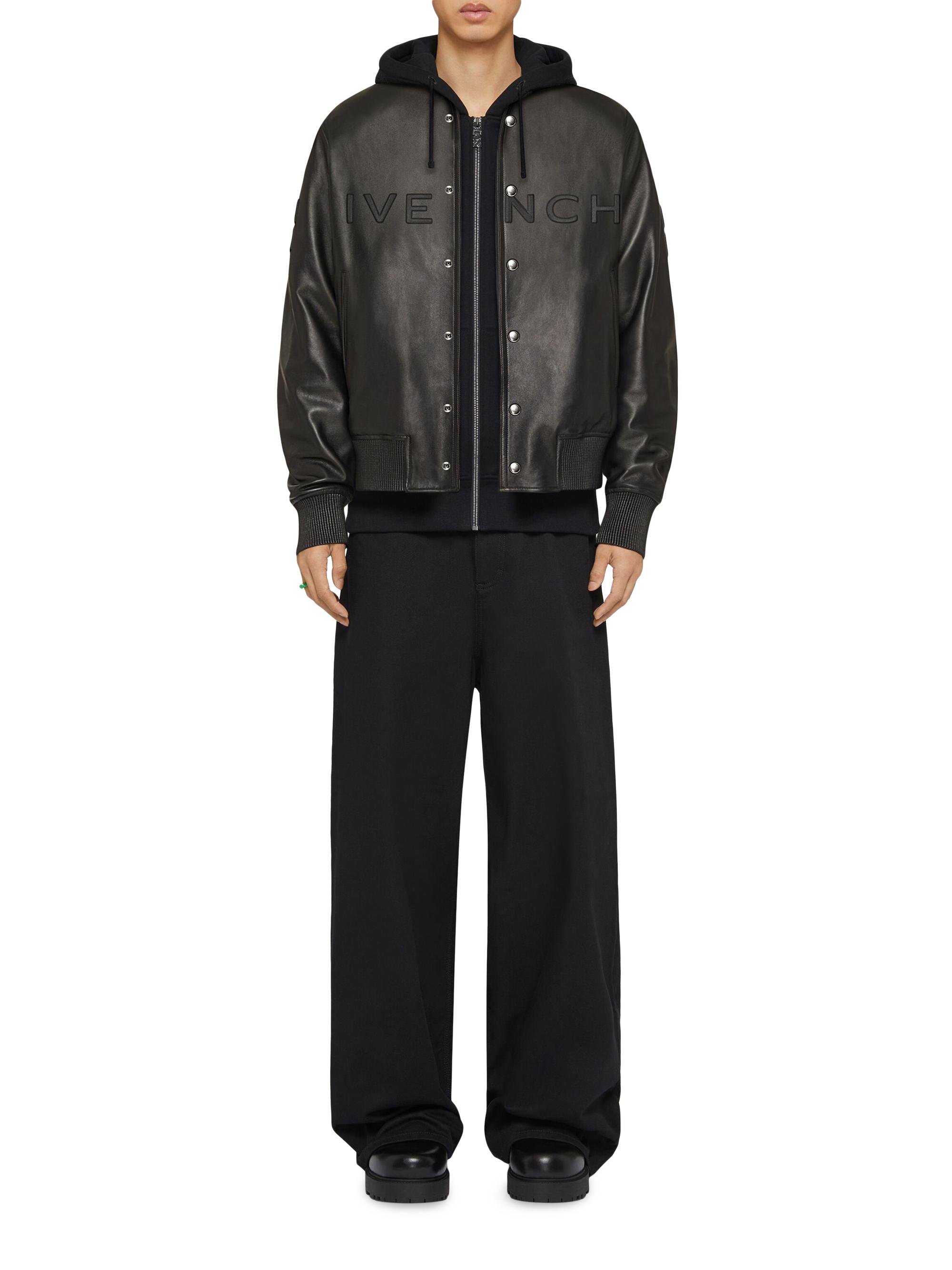 Givenchy Varsity Jacket In Leather | Saks Fifth Avenue